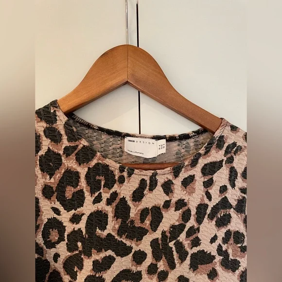 ASOS Size 4 Leopard Print Dress. - Picture 3 of 4